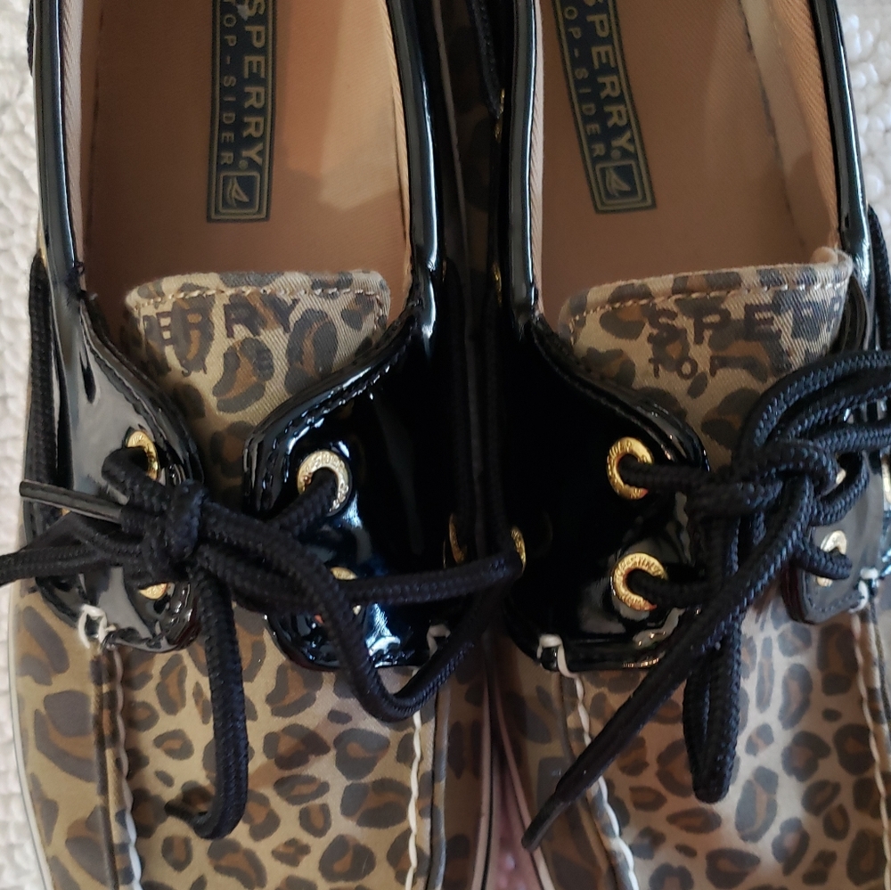SPERRY LEOPARD PRINT SHOE - Picture 9 of 9
